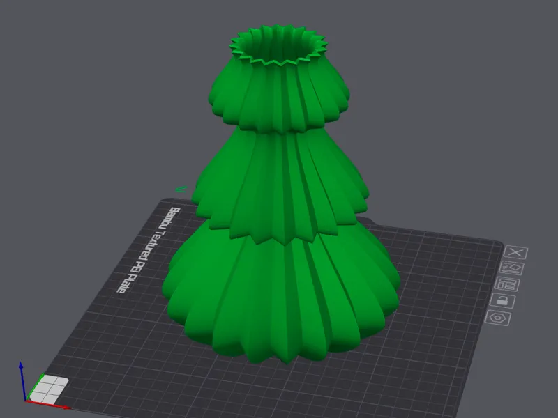 Christmas Tree Vase