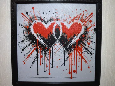 Valentine Hearts Hueforge