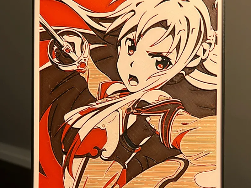 Asuna Sword Art Online Hueforge