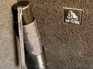 Trunk Umbrella Holder – Velcro Mount for car trunk