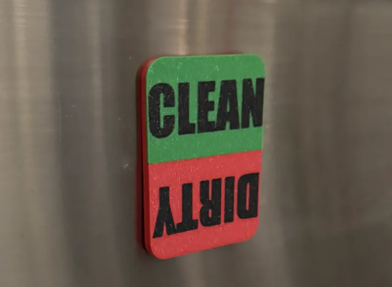 Dishwasher Indicator - Simple Magnetic
