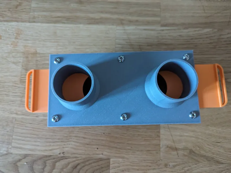 50 mm dual blastgate