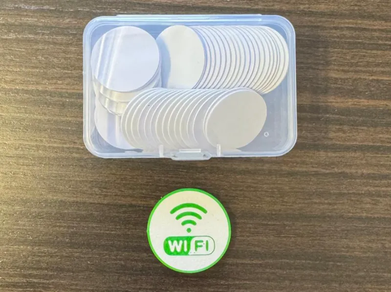 Wi-Fi NFC tag