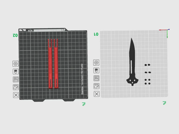 Balisong Butterfly knife V2 (better spin)