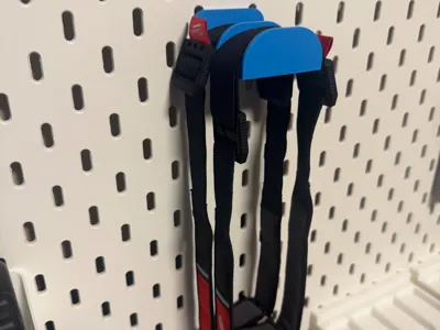 Dual Headlamp Skadis Holder