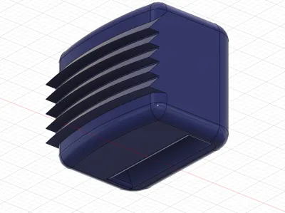 LED downlight grip