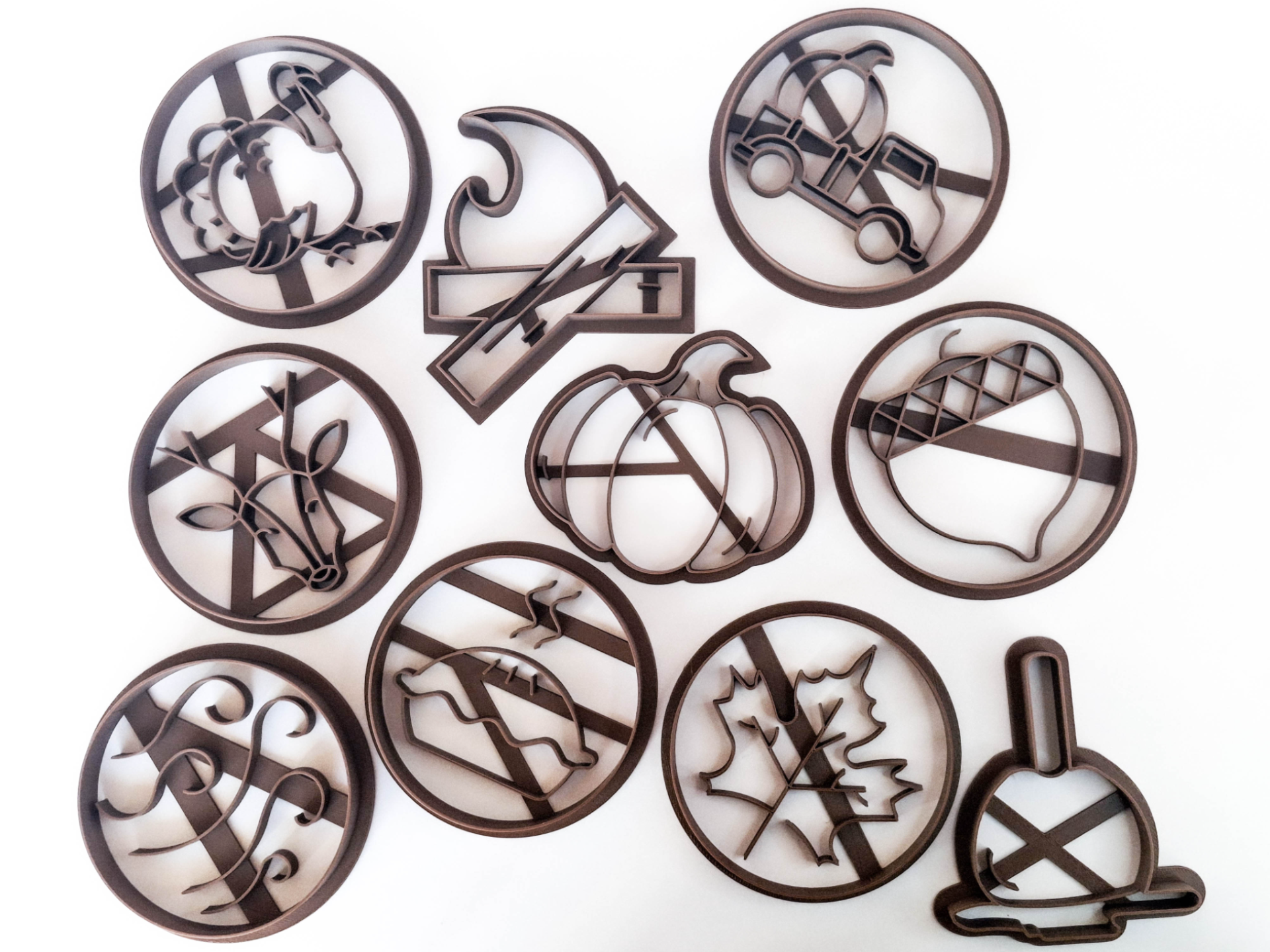 Autumn Cookie Cutter Kit - Set 1