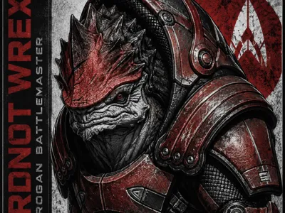 Urdnot Wrex Fire Series