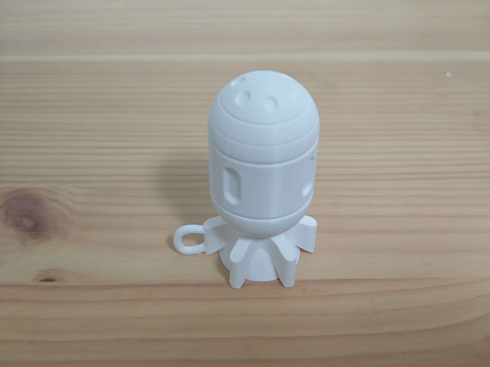 Miniatura 2 do modelo 3D 导弹 鱼雷 可旋转 做挂件