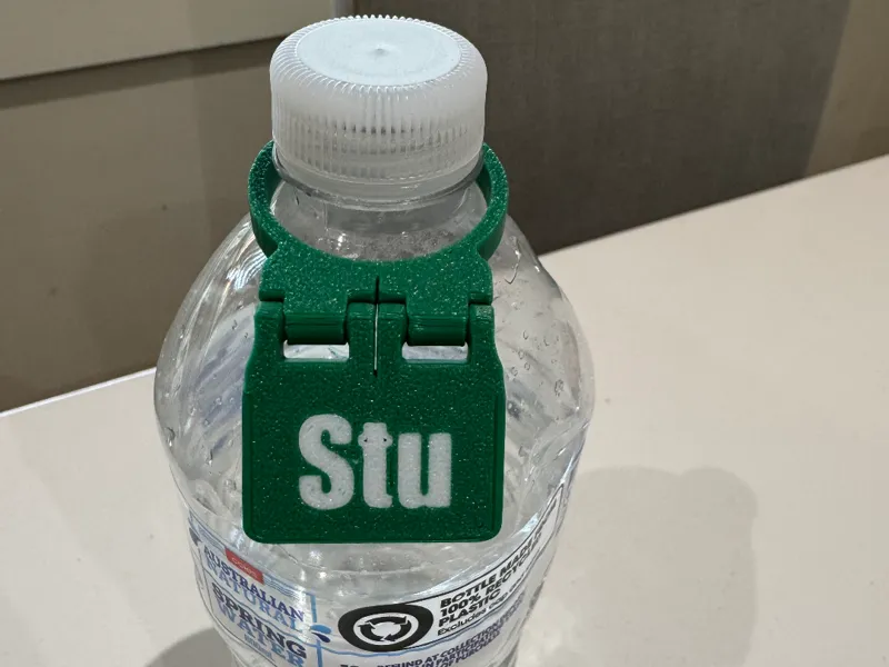 Drink bottle name tags
