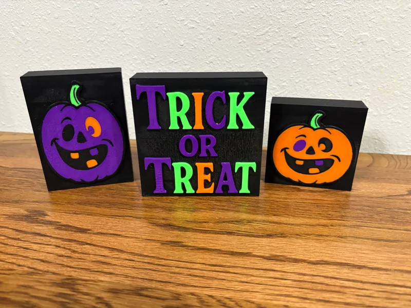 Pumpkin/Trick or Treat Blocks