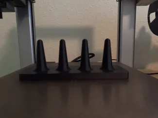minimalistic ring display stand
