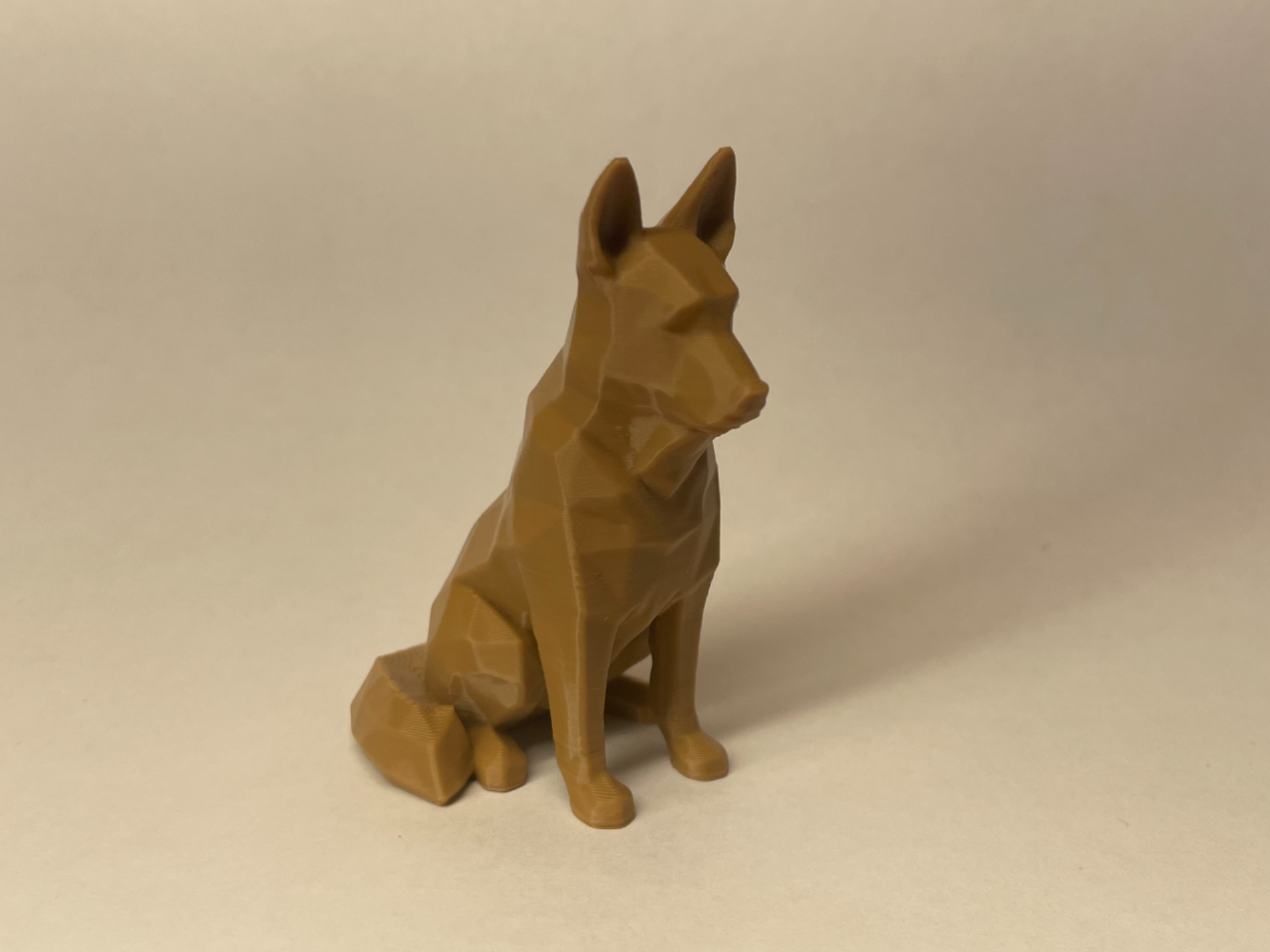 Low Poly German Shepard