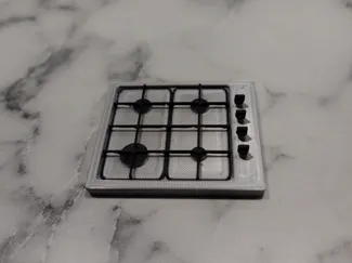 Doll house cooker hob