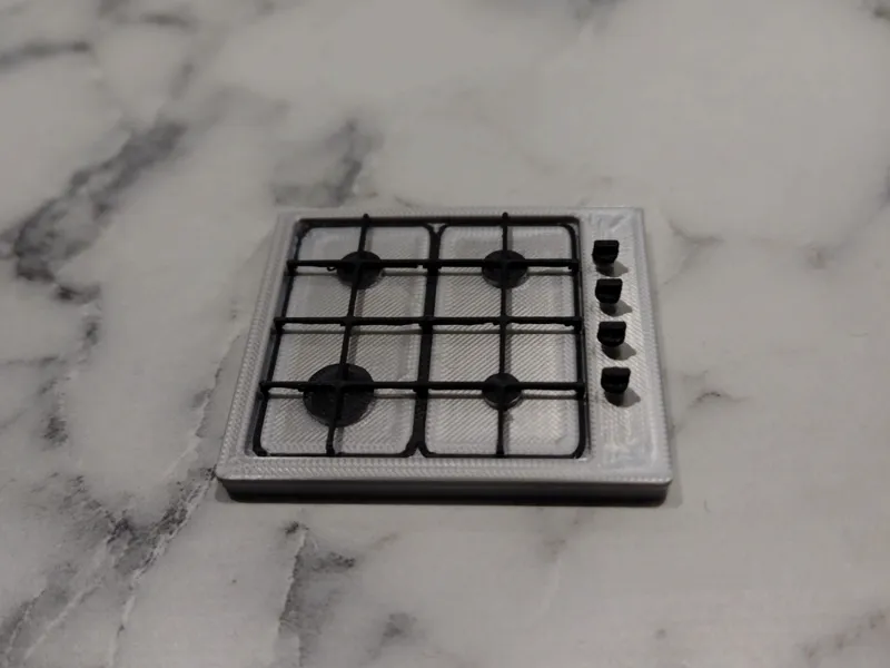 Doll house cooker hob