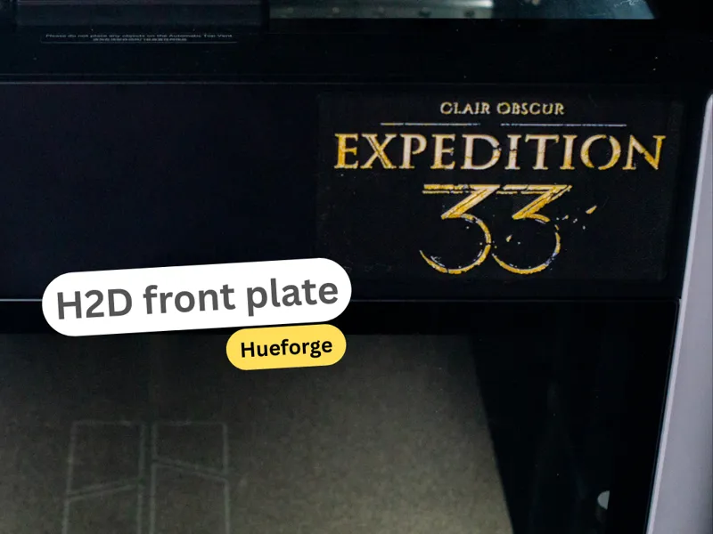 Expedition 33 plate for H2D - Hueforge 