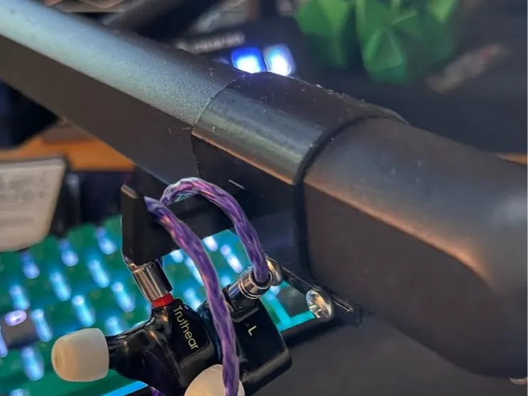 IEM Hook For FiFine Low profile mic arm