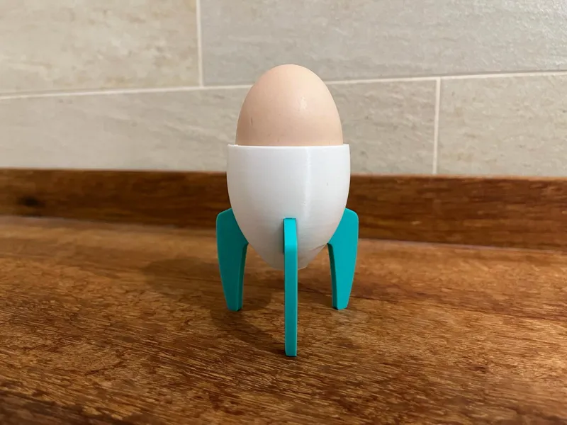 Egg rocket