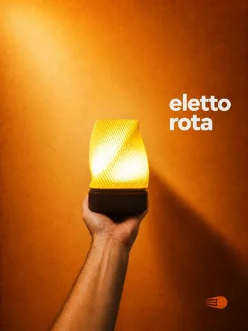 Accesorio de iluminación decorativa: Eletto Rota Table Lamp — vista de referencia 2