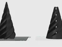 HUGE cone (as tall as 256x256x256 gets you.)