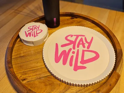 stay wild tray