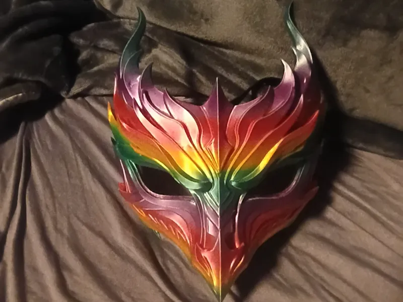 Phoenix Mask / Wall Art