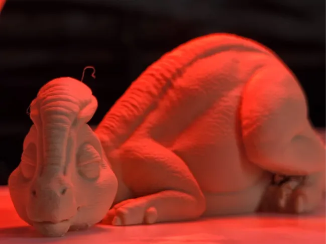 Baby Dinosaur Sleeping Parasaurolophus