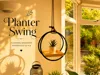 Planter Swing – Floating Hanging Plant Shelf_Krizia_MW