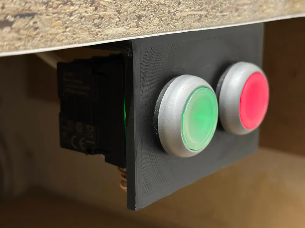 Eaton button/switch mount - Free 3D Print Model - MakerWorld