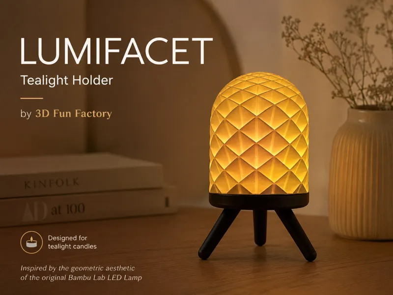 LumiFacet – Tealight Holder