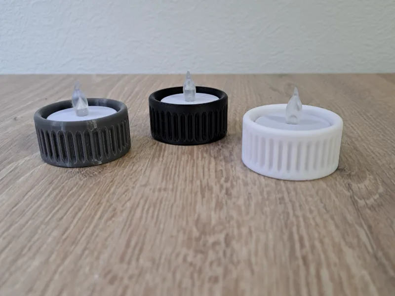 LED-Teelicht Kerzenhalter
