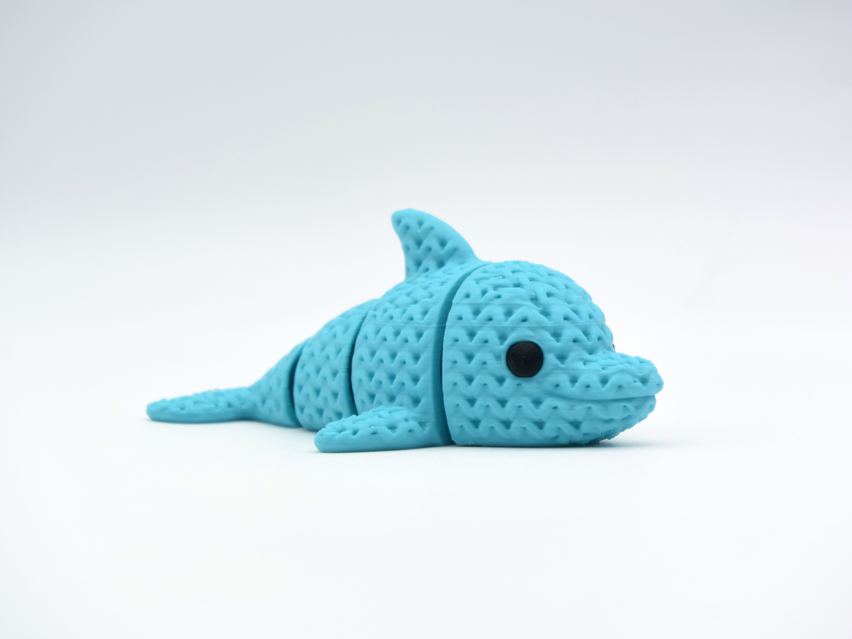 Knitted Articulated Dolphin