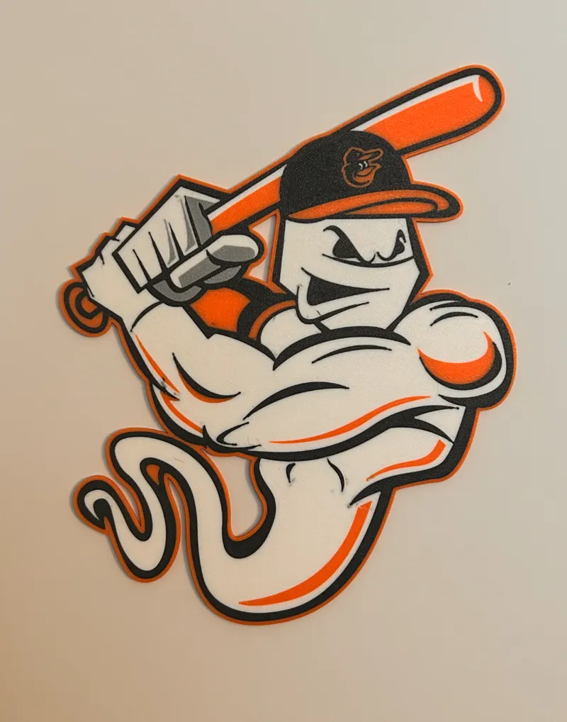 Baltimore Oriole Ghost Batter