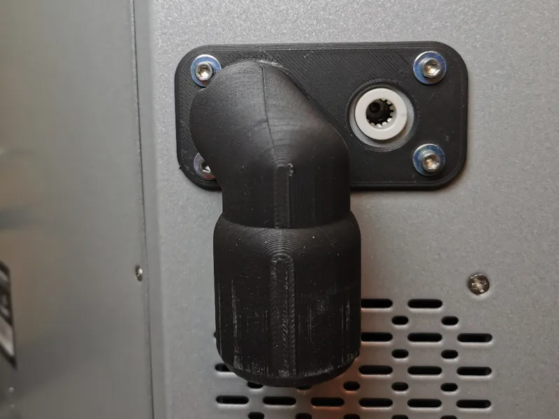 Carvera Air adapter suction / Adapter Absaugung 