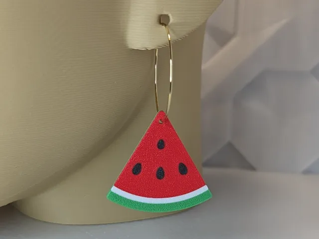 Cute Watermelon Earring (1 of 2)