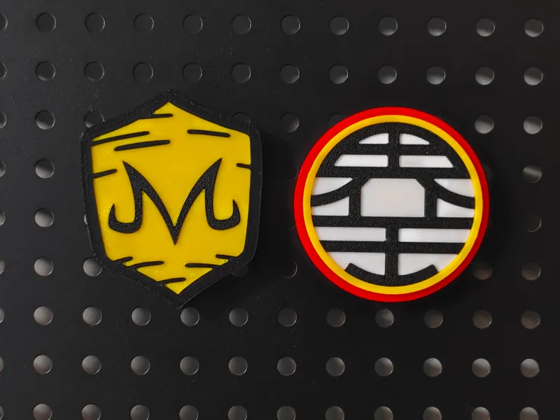 龙珠冰箱贴 NO AMS (界王和巴比迪）