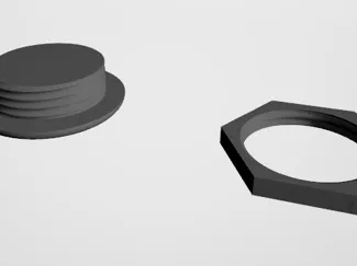 Blank Plate for Slot Machine USB Port