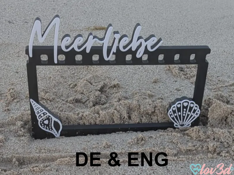 "Meerliebe" Ocean Love Prop (Filmstrip)