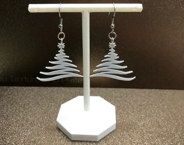 Christmas tree earrings no AMS