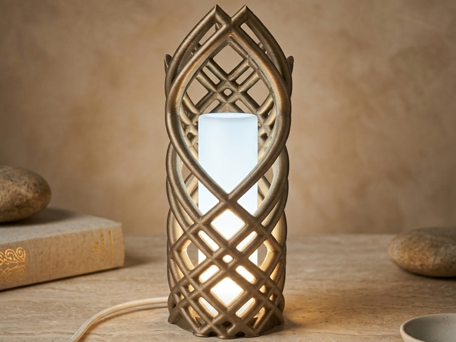 2026 Geometric Lamp - Tri-String