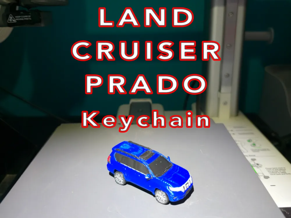 Llavero: Toyota Land Cruiser Prado J150 Keychain (PIP WW). Referencia del modelo original.