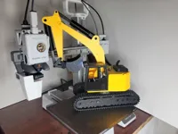 0.2mm layer, 2 walls, custom supports