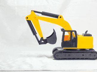 Cyberbrick Excavator