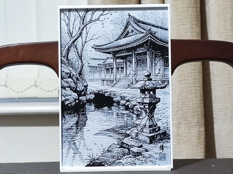 Tranquil Japanese Garden  - 2 Color