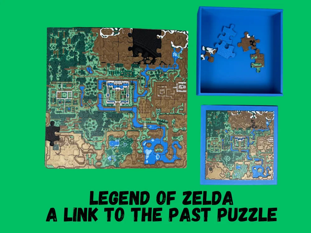 Legend of Zelda - ALTTP - Puzzle Box and Lid