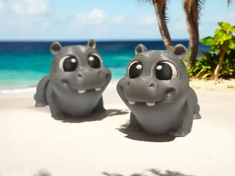 MINI FLEXI ARTICULATING HIPPO ( SUPPORT FREE )