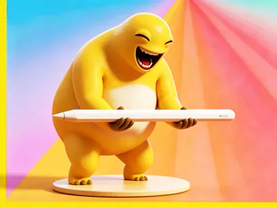 Laughing Nai Long Pen Holder