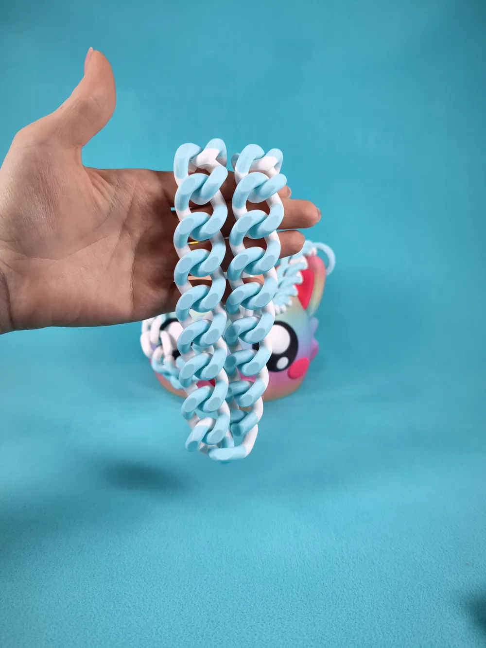 Modular Chain Model Modular and Customizable Cuban Link Chain - Free 3D Print Model ...