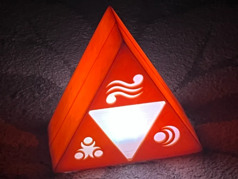 The Legend Of Zelda (OOT) Triforce LED Lamp