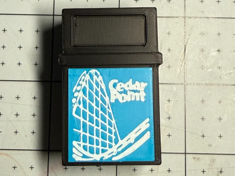 Cedar Point Trash Can